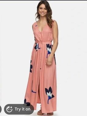 Roxy Coral midi dress
